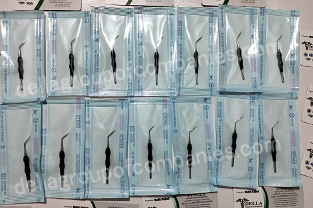Tungsten needle electrode Curved