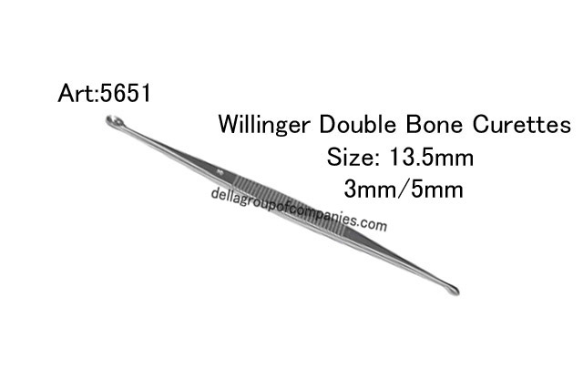 Willinger Double Bone Curettes