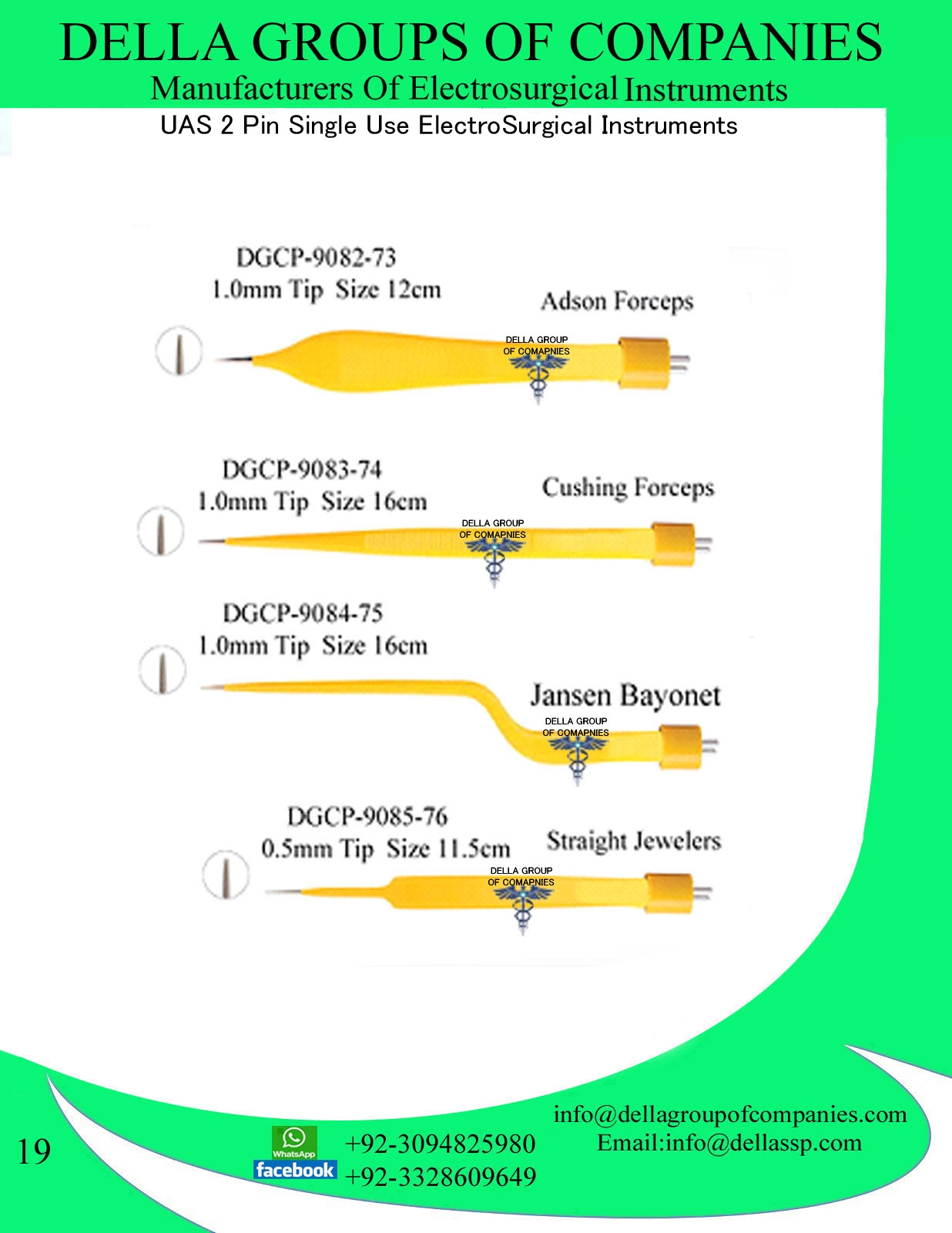 Single Use Bayonet Bipolar Forceps