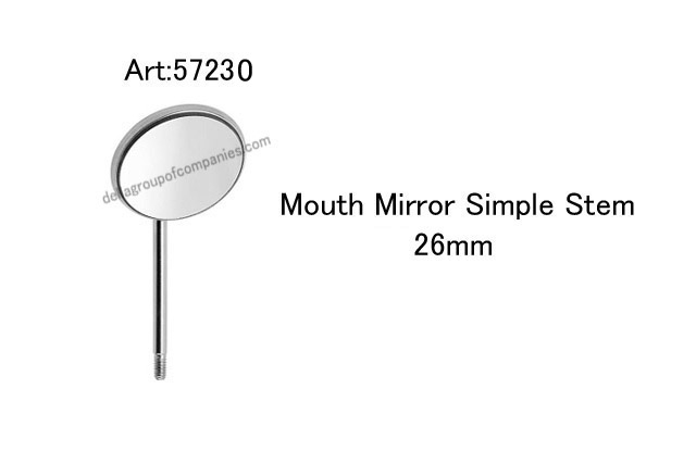 Mouth Mirror Simple Stem 