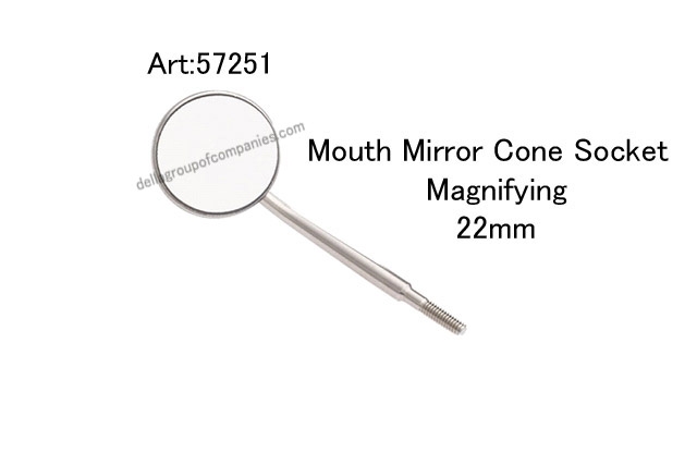 Mouth Mirror Cone Socket Magnifying