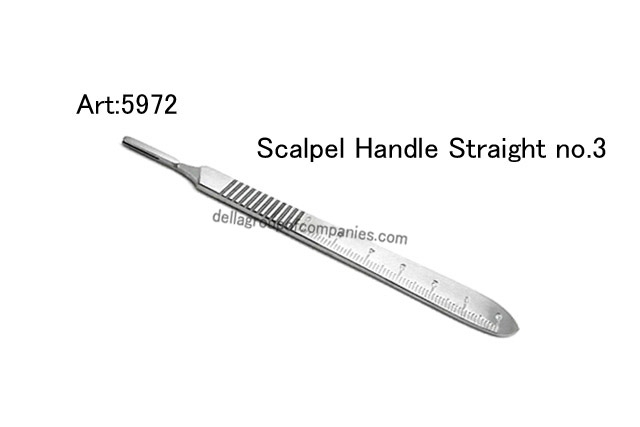 Scalpel Handle Straight no.3