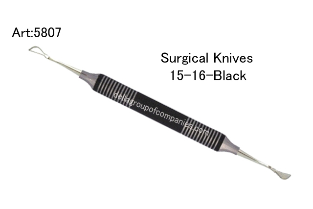 Surgical Knives -15-16- Black