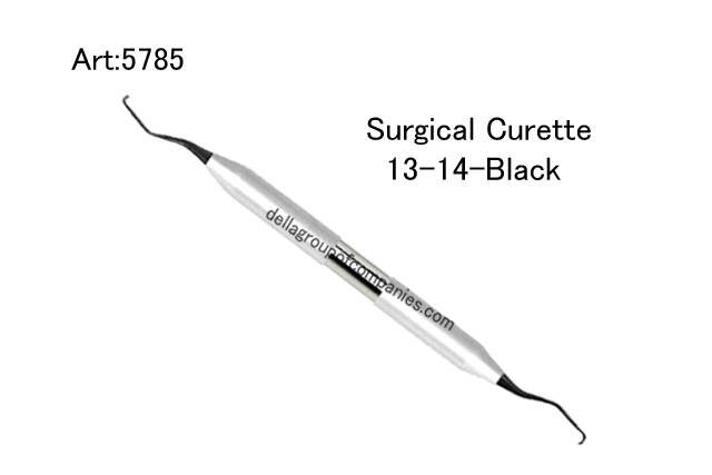 Surgical Curette 13-14- Black