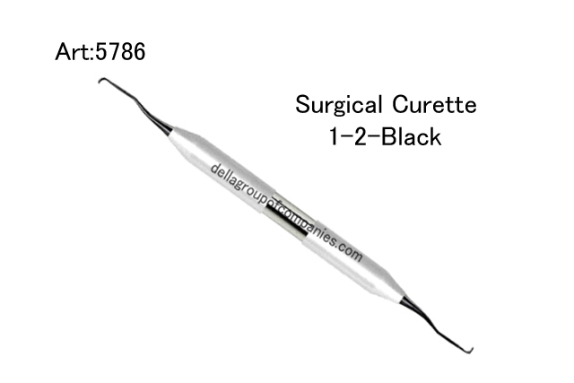 Surgical Curette 1-2- Black