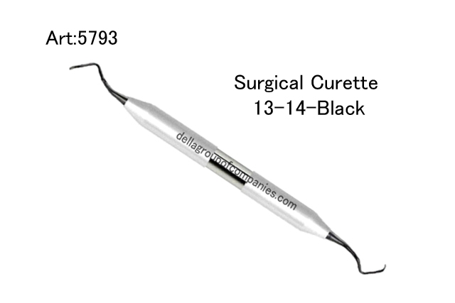 Surgical Curette 13-14- Black
