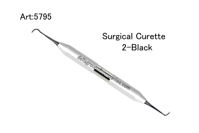 Surgical Curette 2- Black