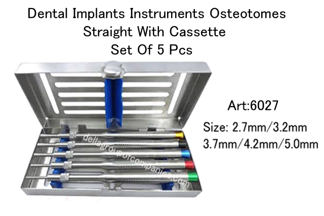Sinus Lift Implant Kit with Bone Spreading Mallet & Cassette  Set