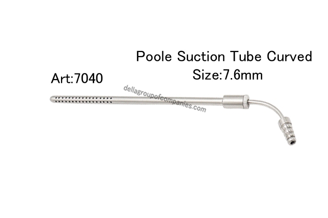 Poole Suction Tube Curved