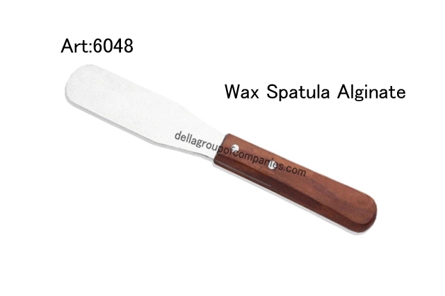 Wax Spatula Alginate Wooden Handle