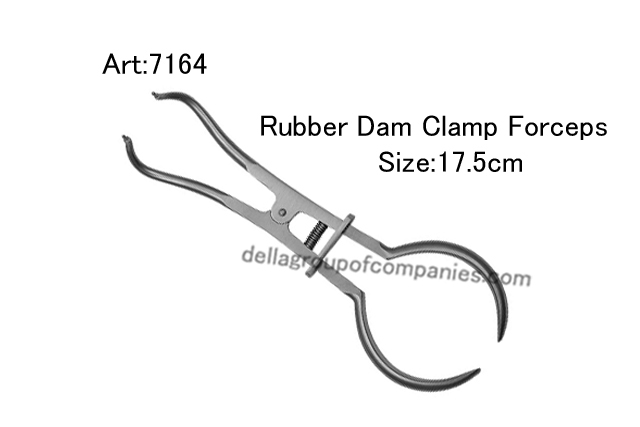 Rubber Dam Clamp Forceps  