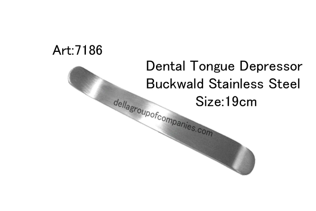 Dental Tongue Depressor Buckwald Stainless Steel 
