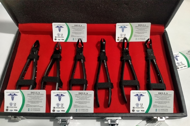 English Roba Extraction Forceps set of 6 Pcs