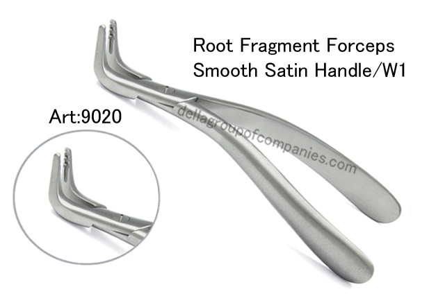 Root Fragment  Forceps Smooth Satin Handle (W1)