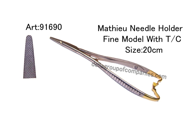  Mathieu Ryder Needle Holder Fine  Model With T/C  W