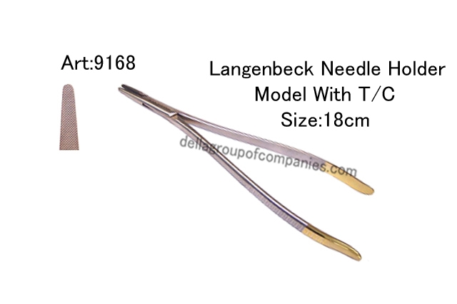 Langenbeck Needle Holder Model With T/C 
