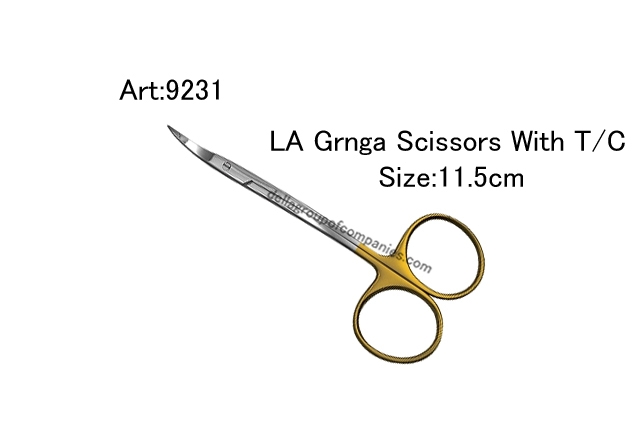 La Grange Scissor Double  Curved With T/C 